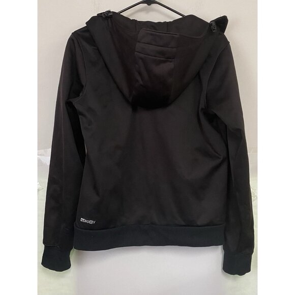 Roxy Snowboard Ski Jacket Black Medium Full Zip Hoodie - Picture 11 of 11